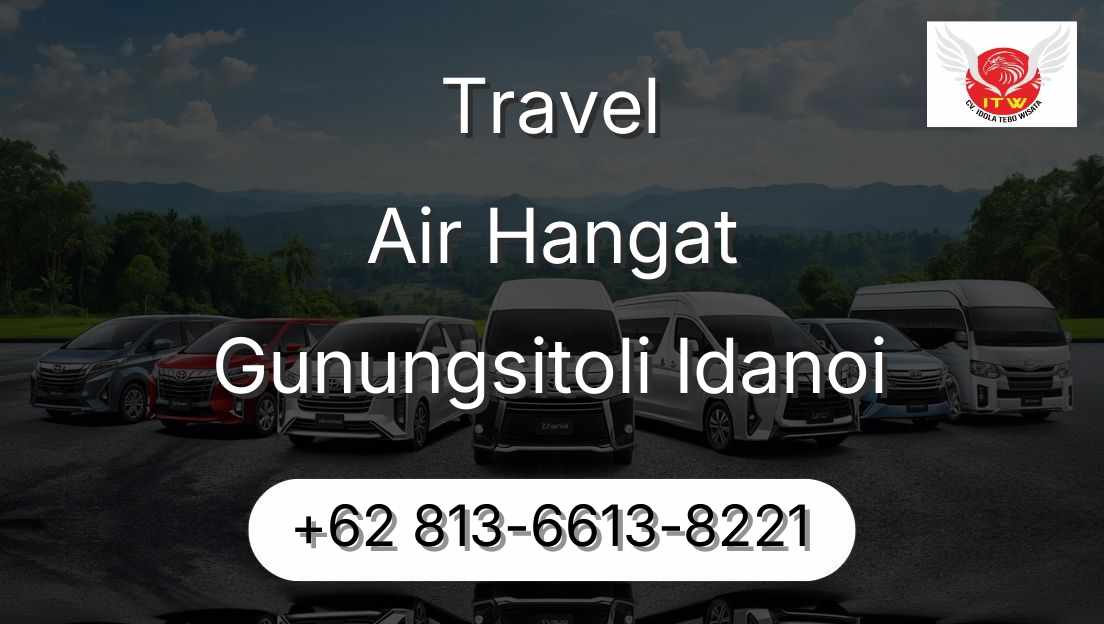 Travel Air Hangat Gunungsitoli Idanoi