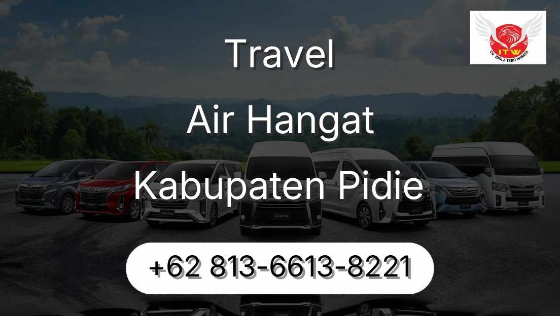 Travel Air Hangat Kabupaten Pidie