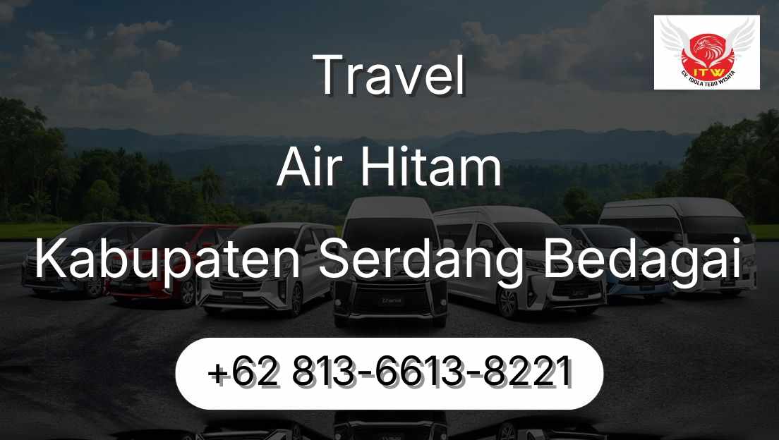 Travel Air Hitam Kabupaten Serdang Bedagai