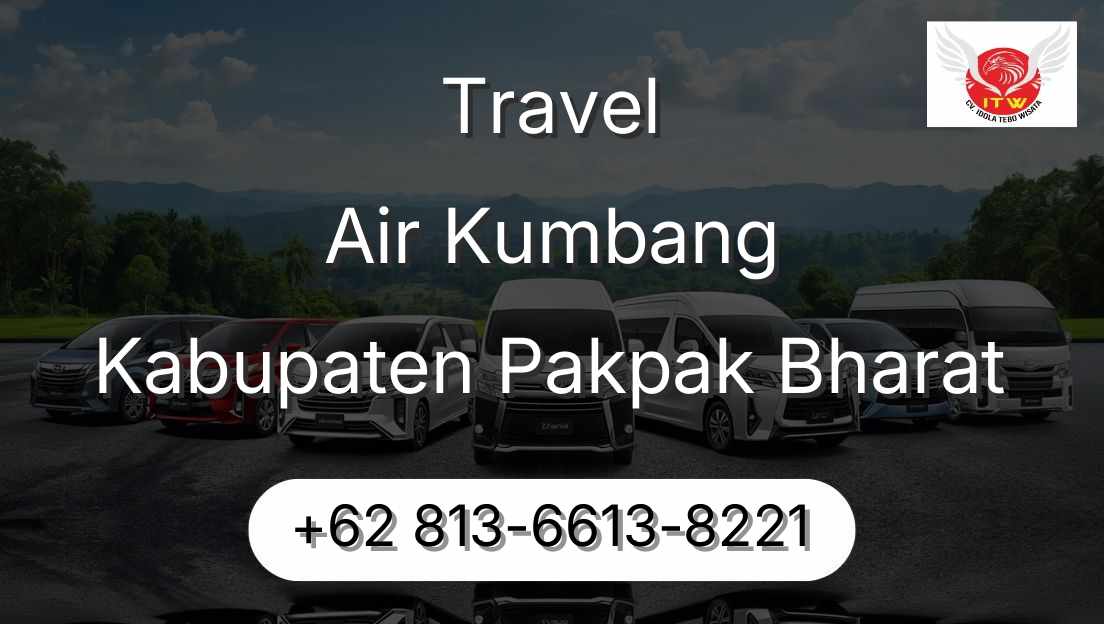 Travel Air Kumbang Kabupaten Pakpak Bharat