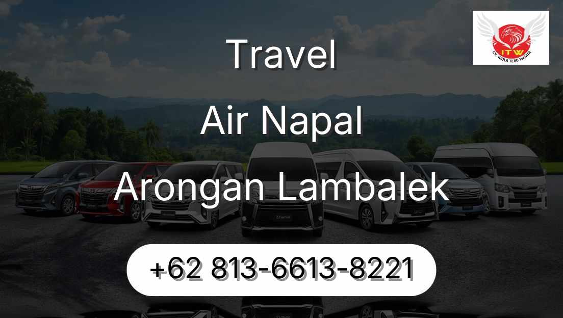 Travel Air Napal Arongan Lambalek