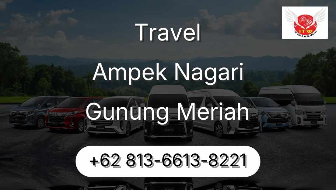 Travel Ampek Nagari Gunung Meriah