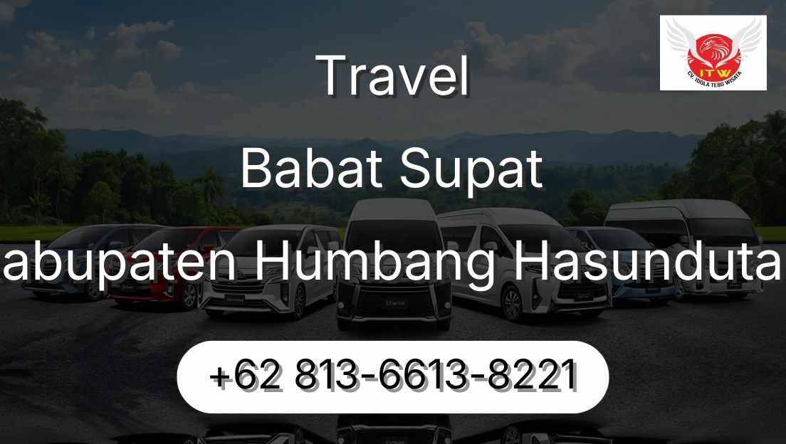 Travel Babat Supat Kabupaten Humbang Hasundutan