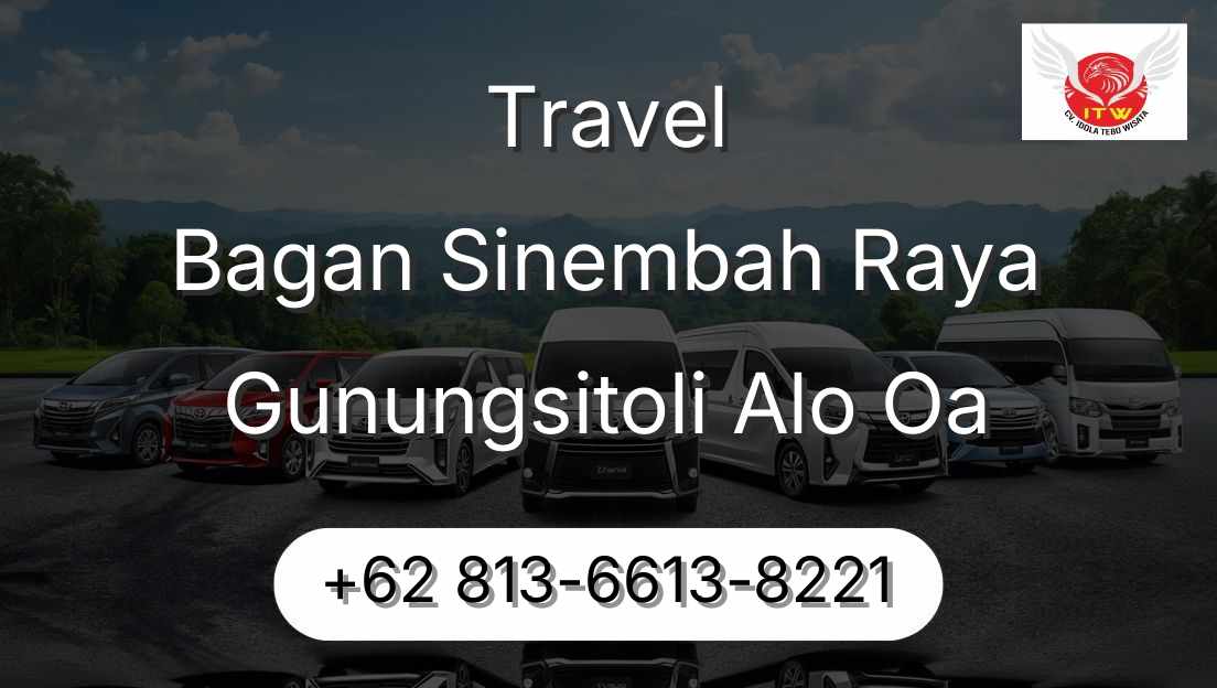 Travel Bagan Sinembah Raya Gunungsitoli Alo Oa