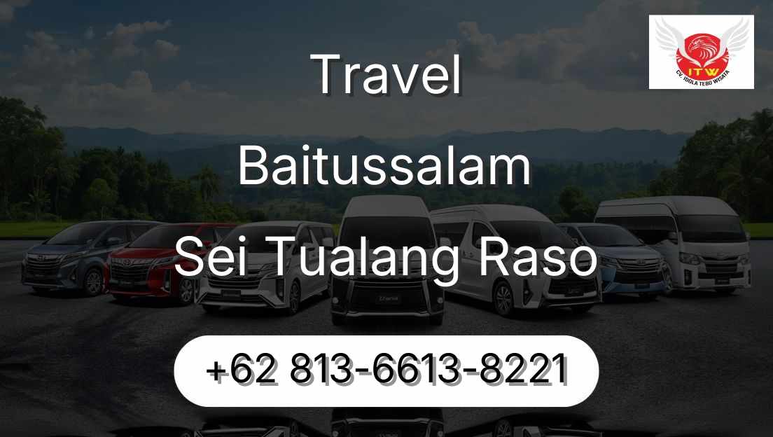 Travel Baitussalam Sei Tualang Raso