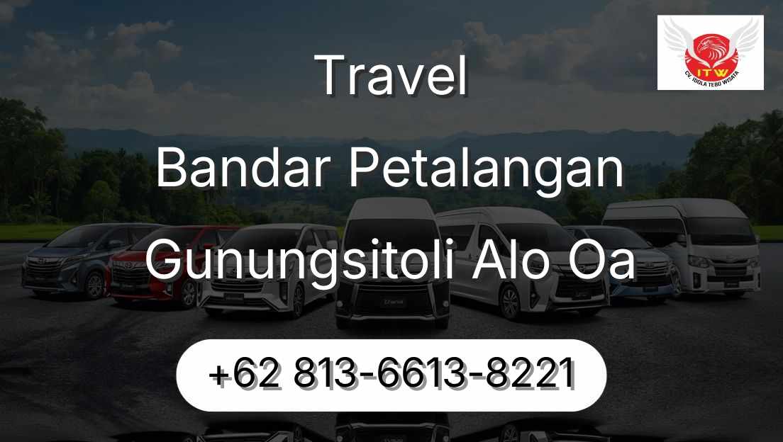 Travel Bandar Petalangan Gunungsitoli Alo Oa