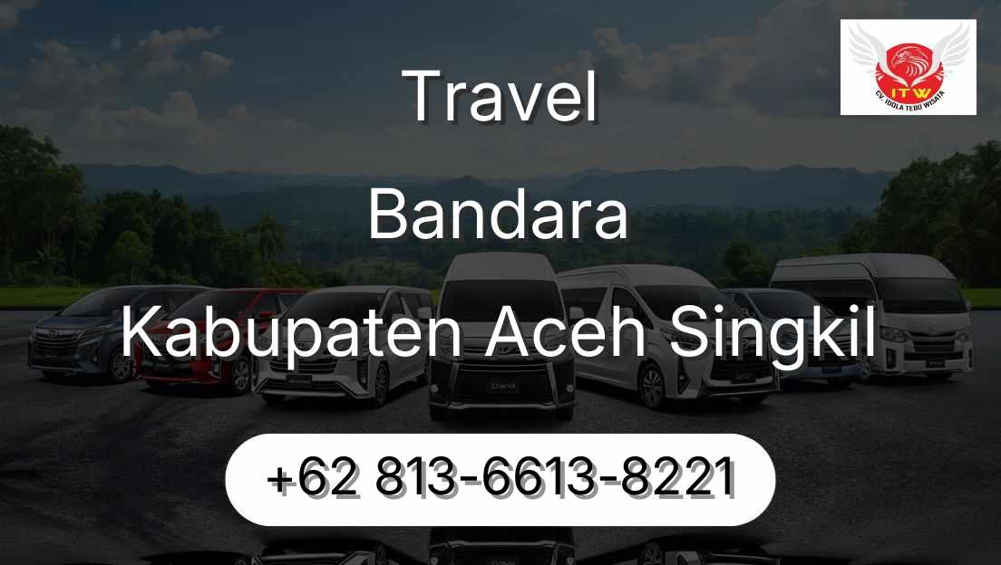 Travel Bandara Kabupaten Aceh Singkil