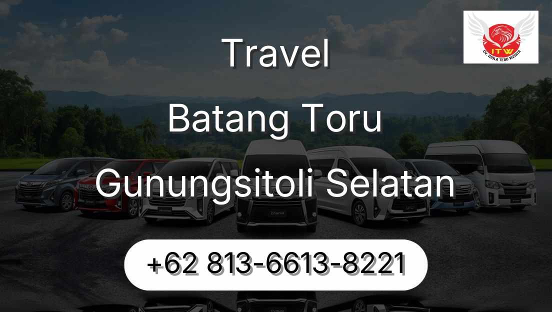Travel Batang Toru Gunungsitoli Selatan