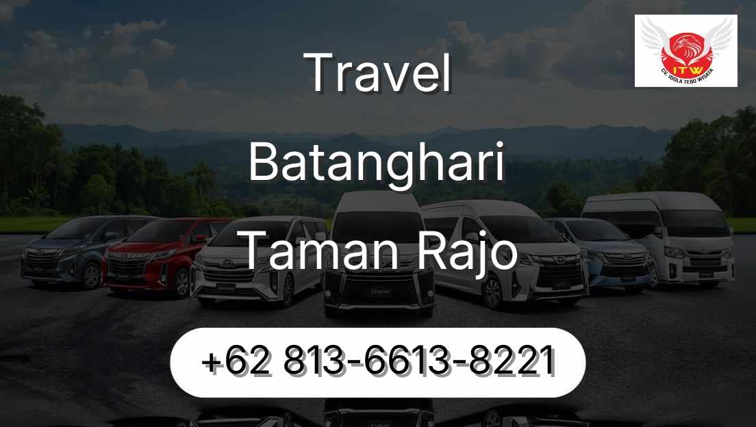Travel Batanghari Taman Rajo