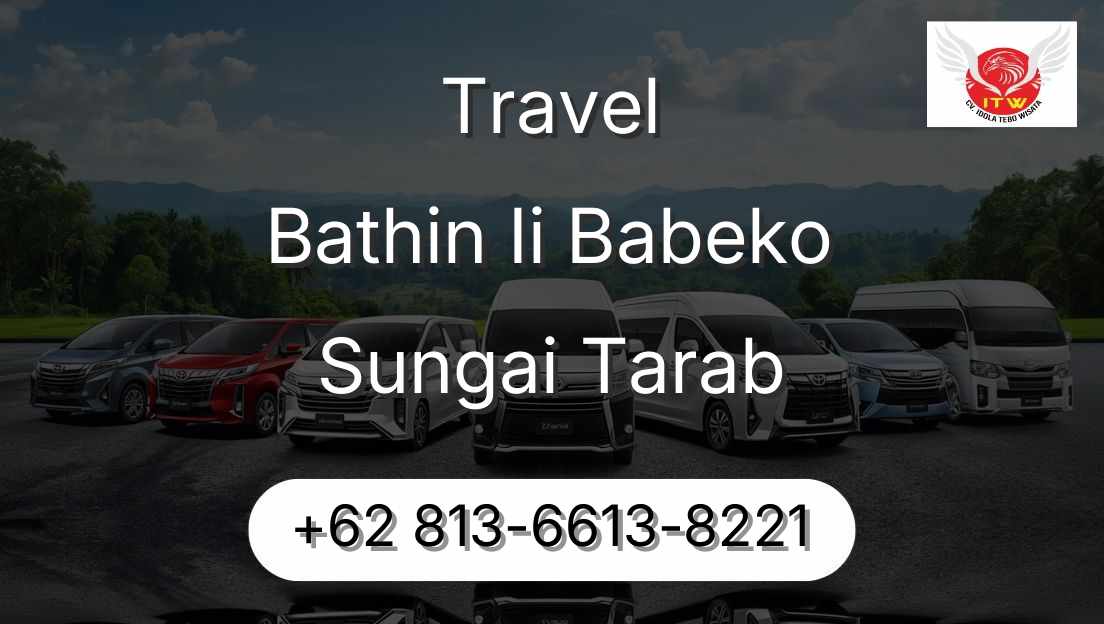 Travel Bathin Ii Babeko Sungai Tarab