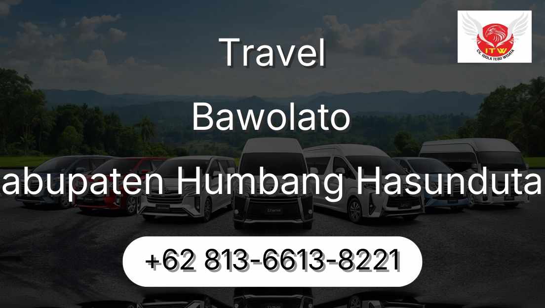 Travel Bawolato Kabupaten Humbang Hasundutan