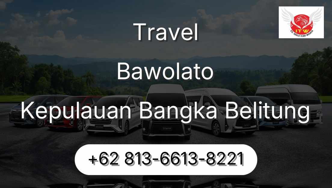Travel Bawolato Kepulauan Bangka Belitung