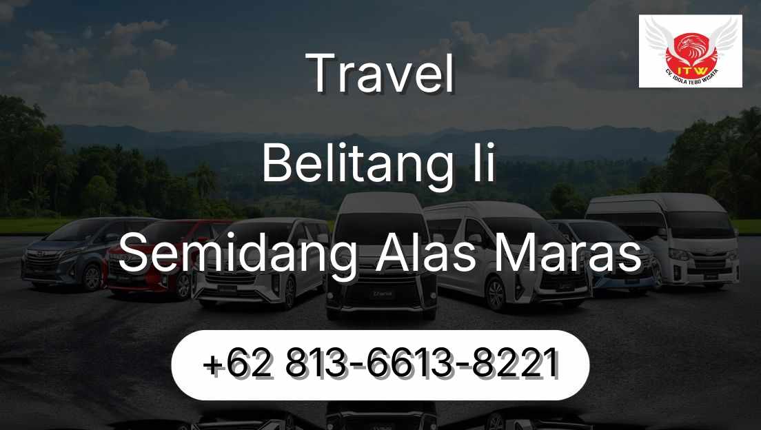 Travel Belitang Ii Semidang Alas Maras