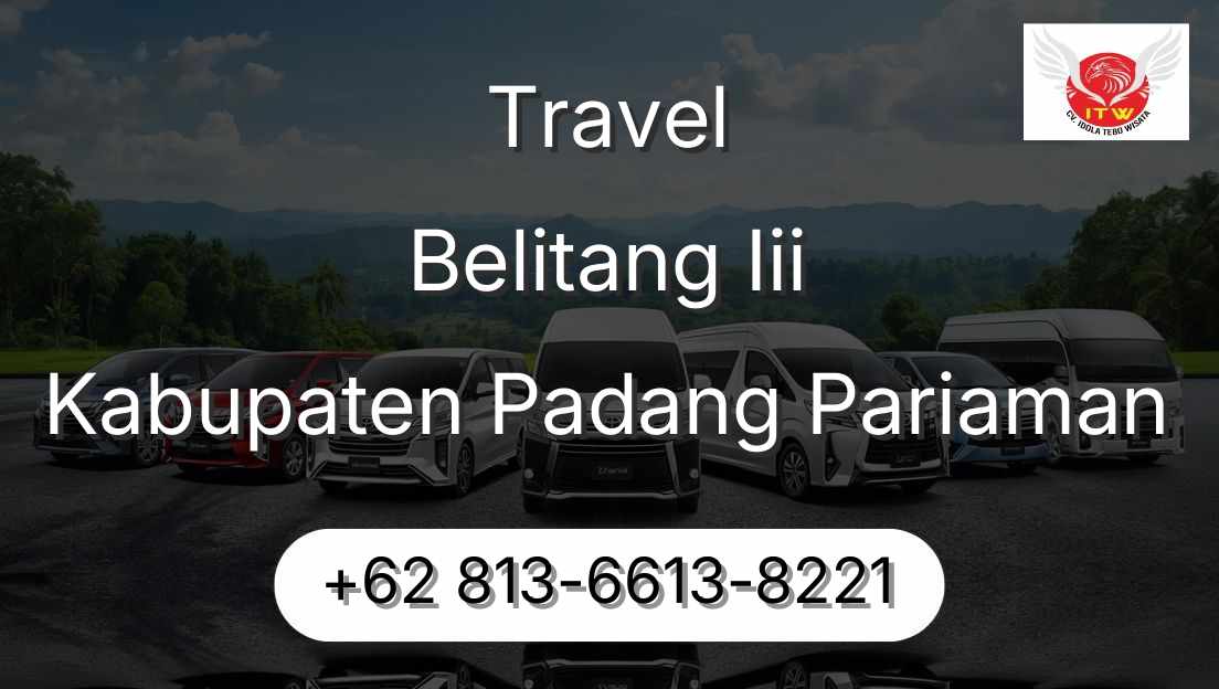 Travel Belitang Iii Kabupaten Padang Pariaman