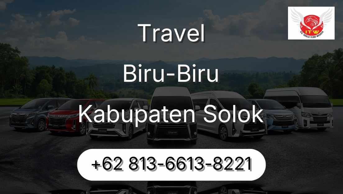 Travel Biru-Biru Kabupaten Solok
