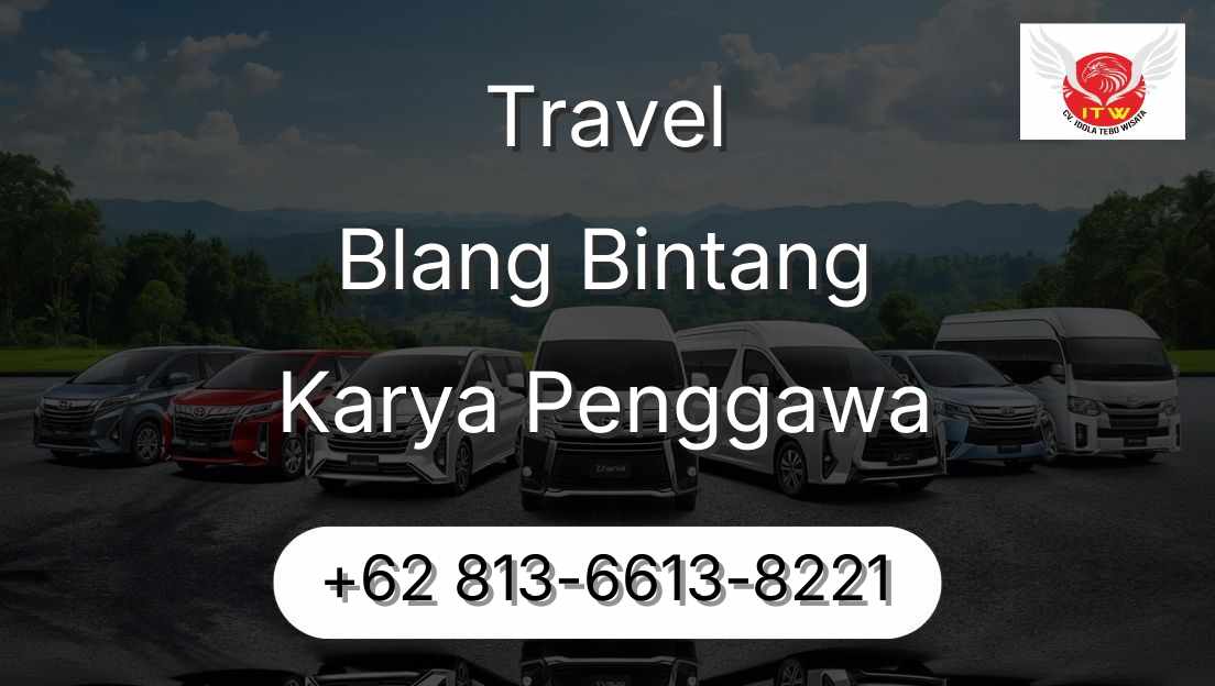 Travel Blang Bintang Karya Penggawa