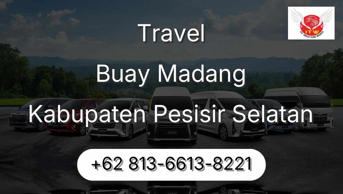 Travel Buay Madang Kabupaten Pesisir Selatan