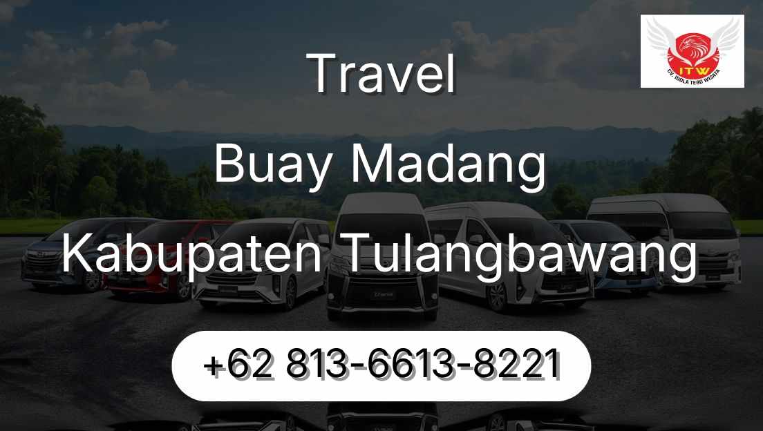 Travel Buay Madang Kabupaten Tulangbawang