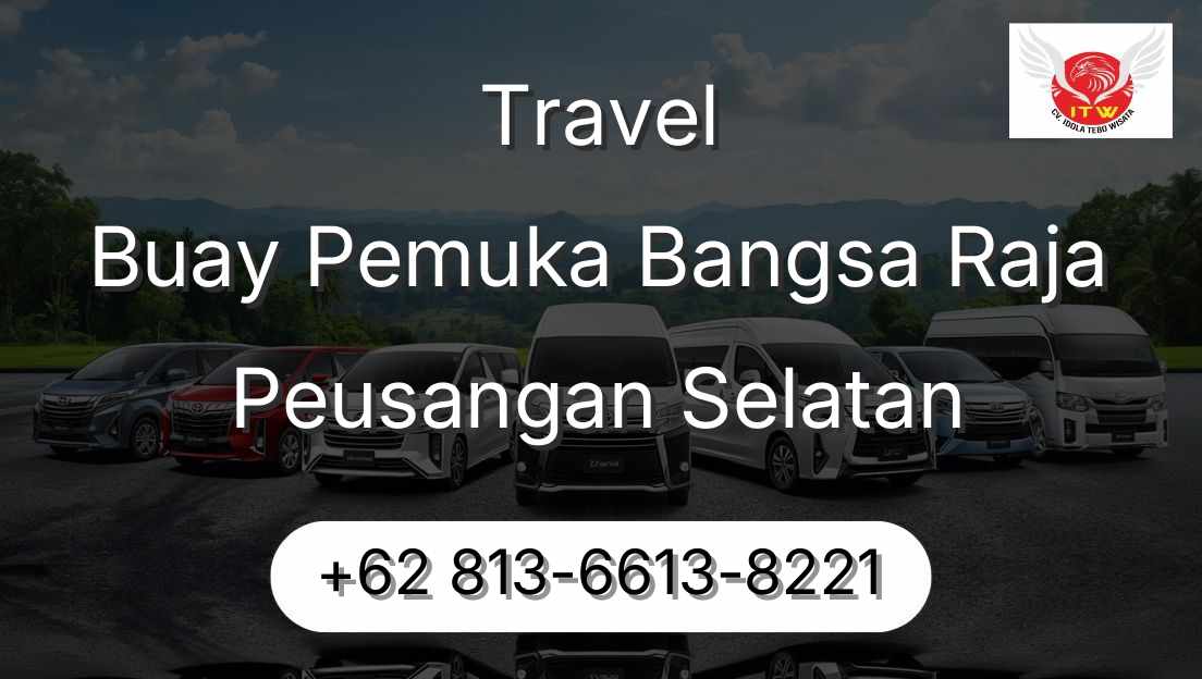 Travel Buay Pemuka Bangsa Raja Peusangan Selatan