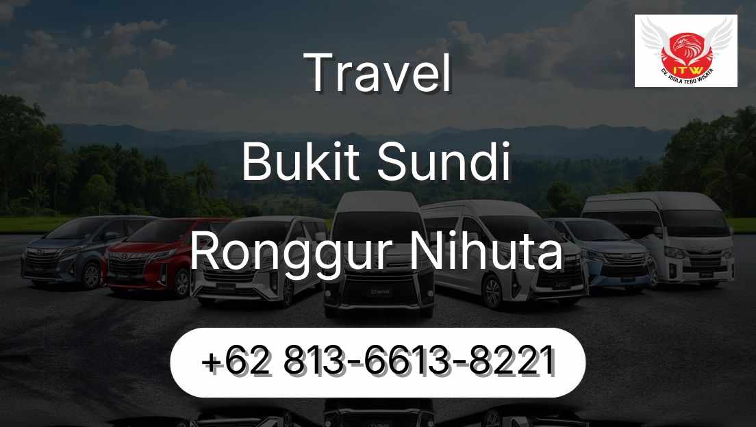 Travel Bukit Sundi Ronggur Nihuta