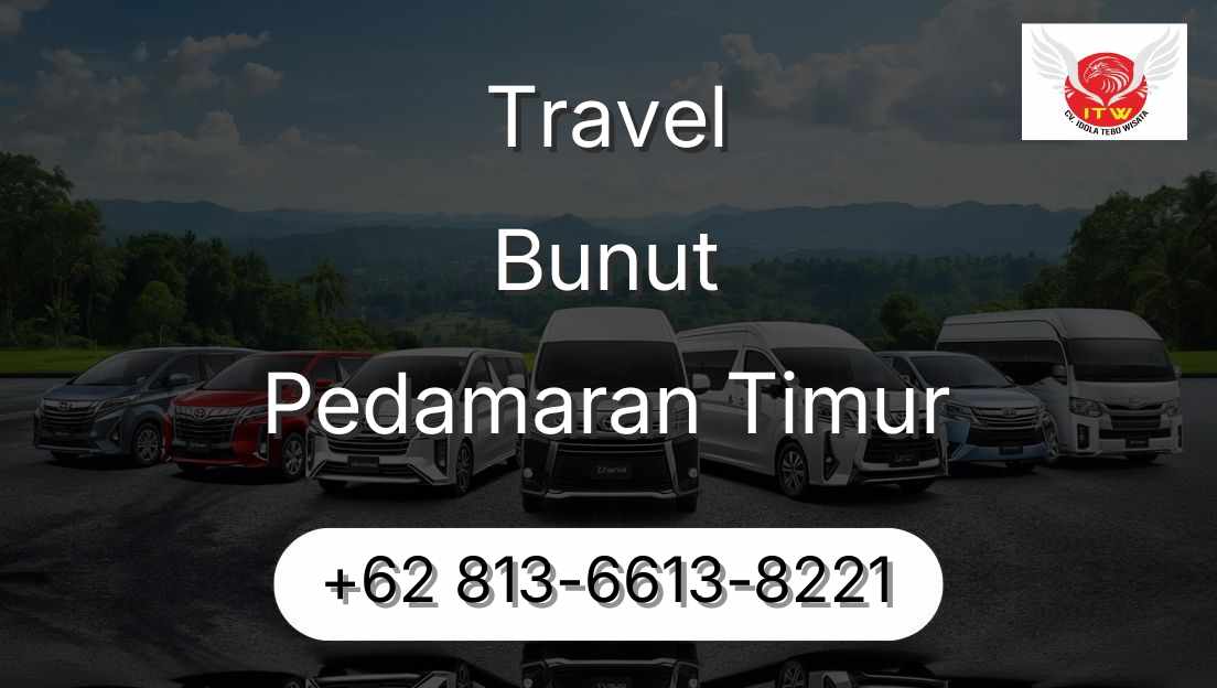 Travel Bunut Pedamaran Timur