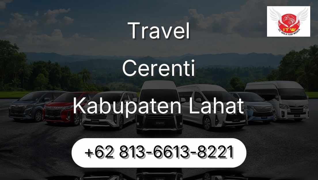 Travel Cerenti Kabupaten Lahat