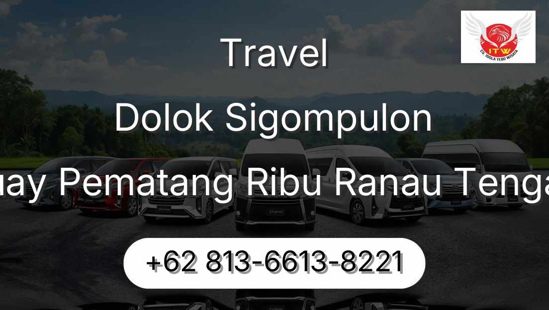 Travel Dolok Sigompulon Buay Pematang Ribu Ranau Tengah
