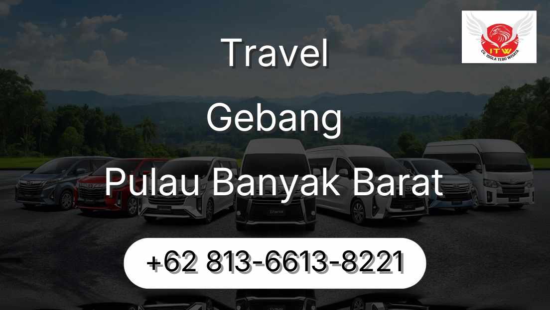 Travel Gebang Pulau Banyak Barat