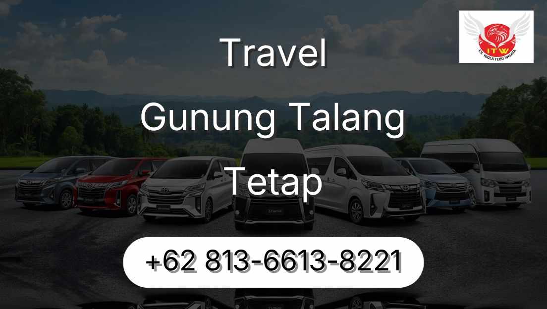 Travel Gunung Talang Tetap