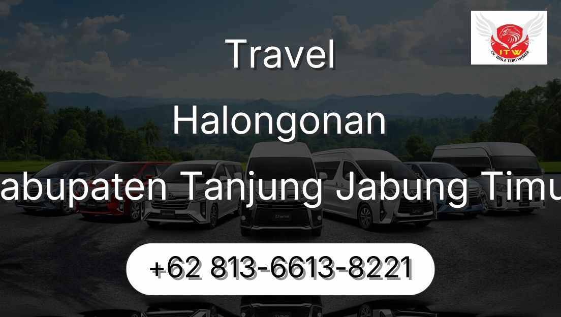 Travel Halongonan Kabupaten Tanjung Jabung Timur