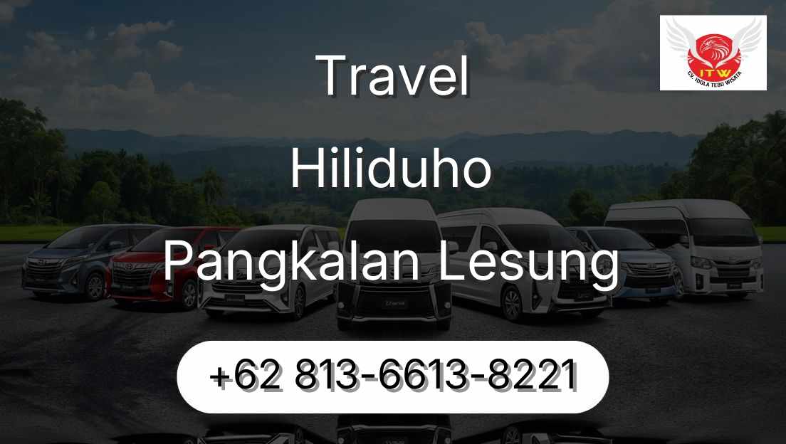 Travel Hiliduho Pangkalan Lesung