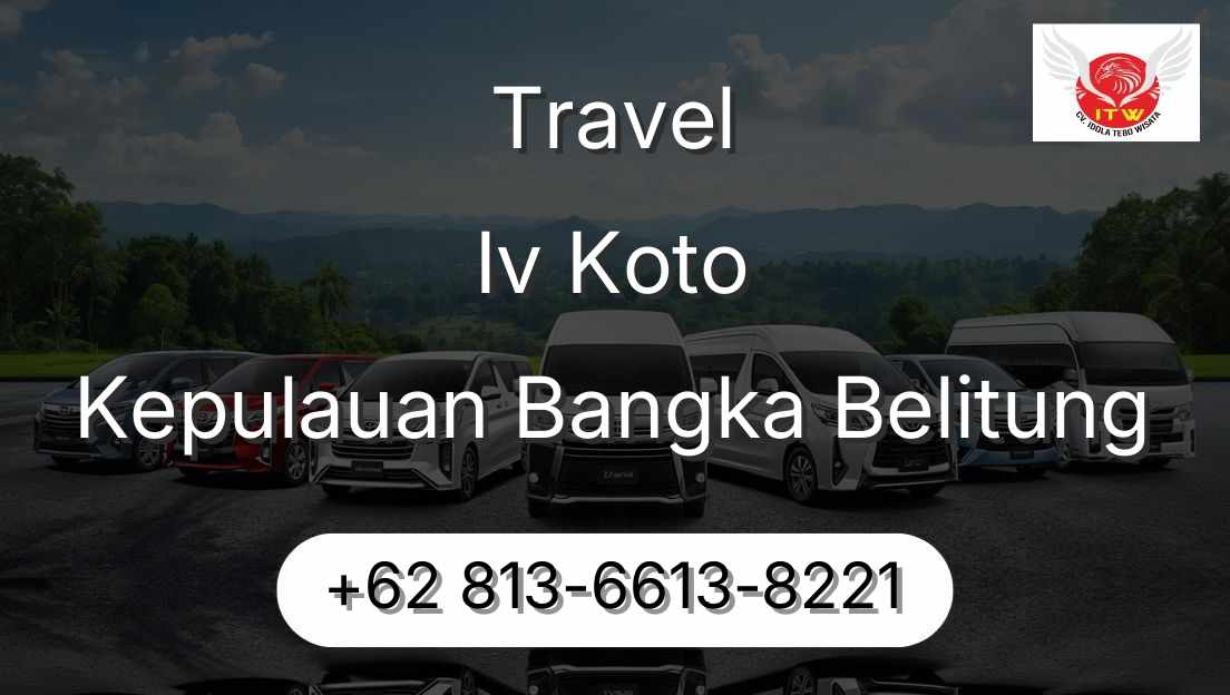 Travel Iv Koto Kepulauan Bangka Belitung