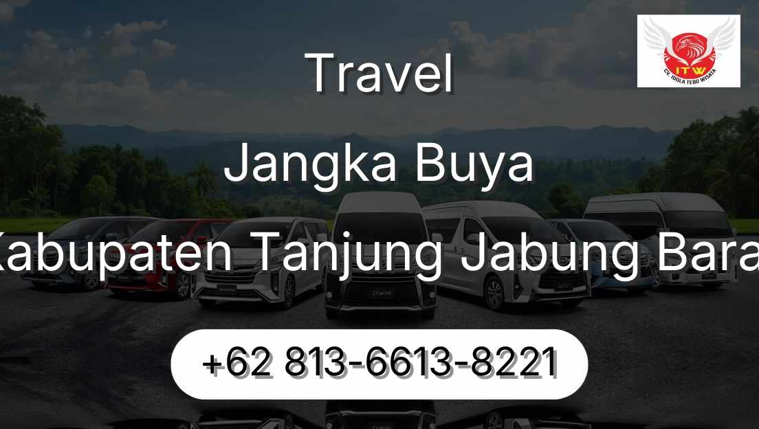 Travel Jangka Buya Kabupaten Tanjung Jabung Barat