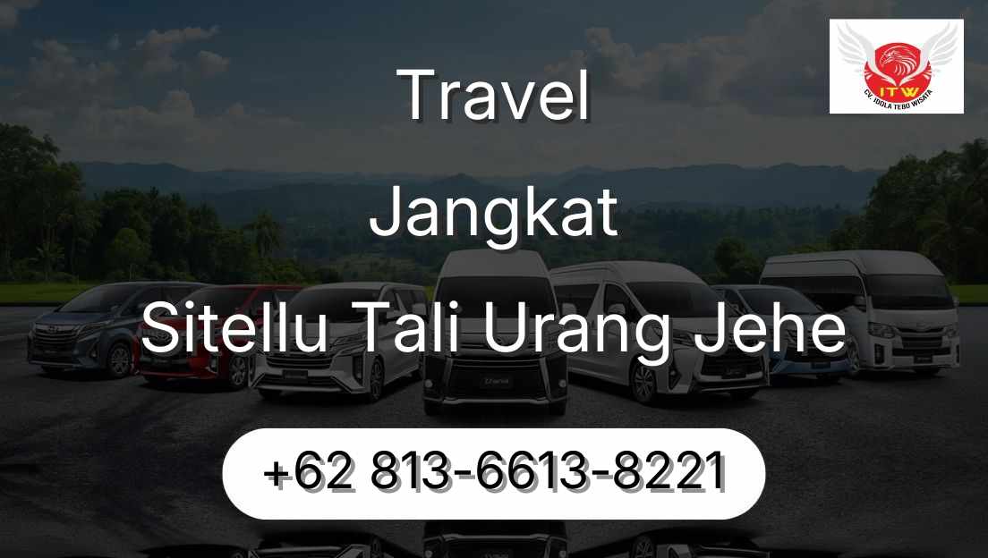 Travel Jangkat Sitellu Tali Urang Jehe