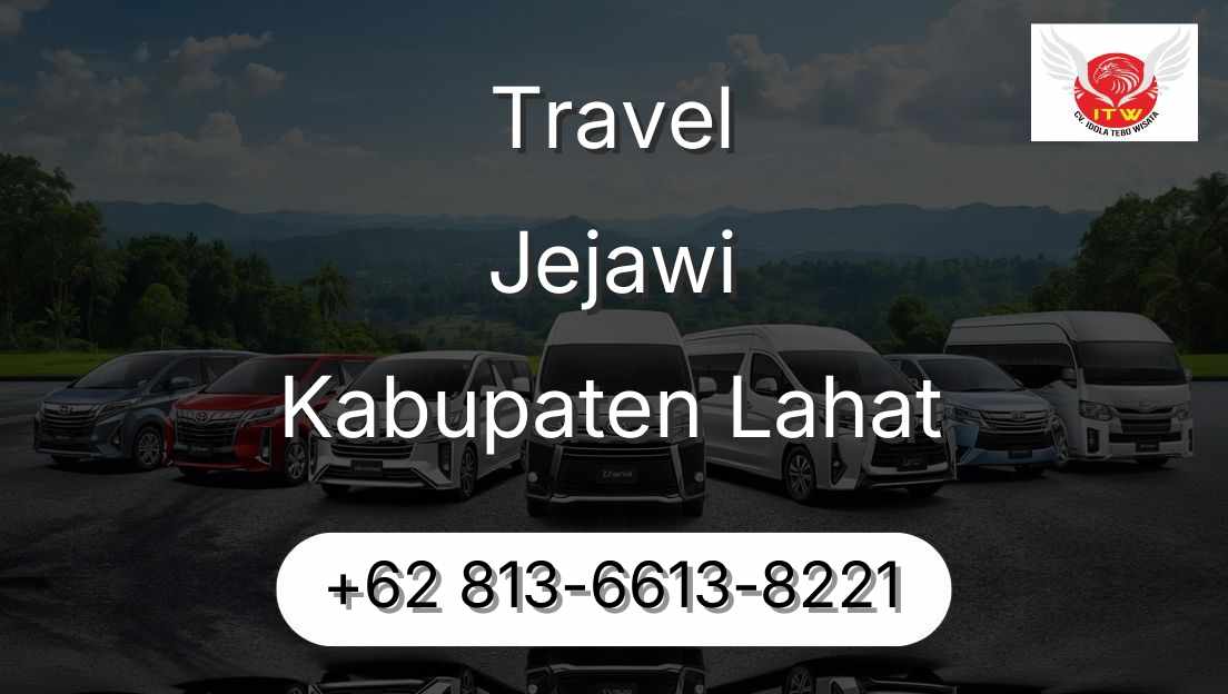 Travel Jejawi Kabupaten Lahat