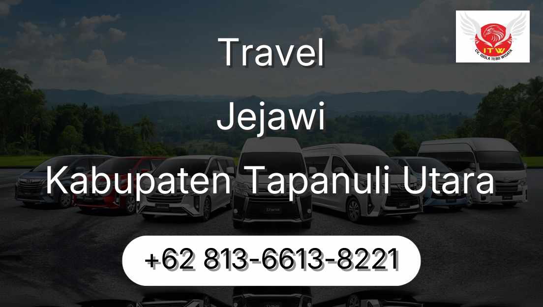 Travel Jejawi Kabupaten Tapanuli Utara
