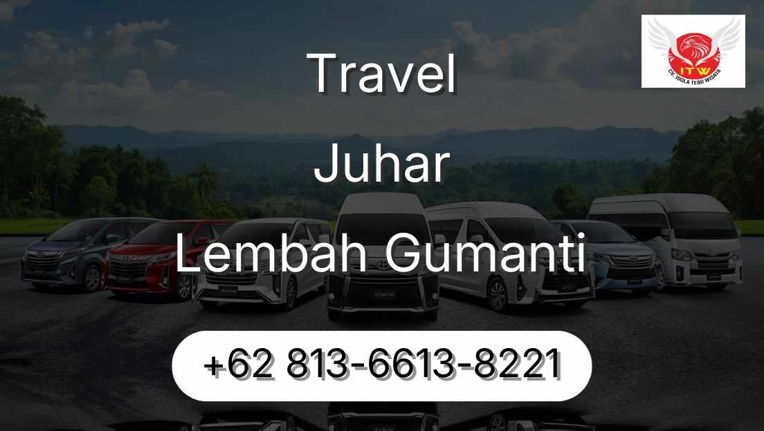 Travel Juhar Lembah Gumanti