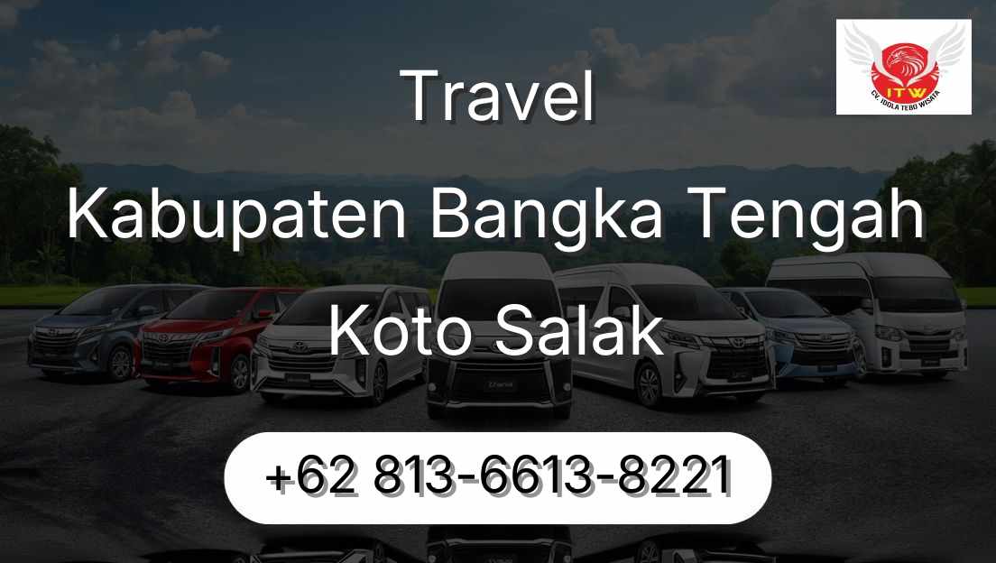 Travel Kabupaten Bangka Tengah Koto Salak