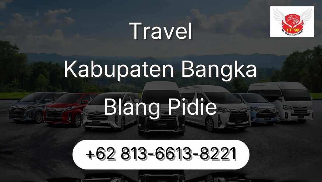 Travel Kabupaten Bangka Blang Pidie