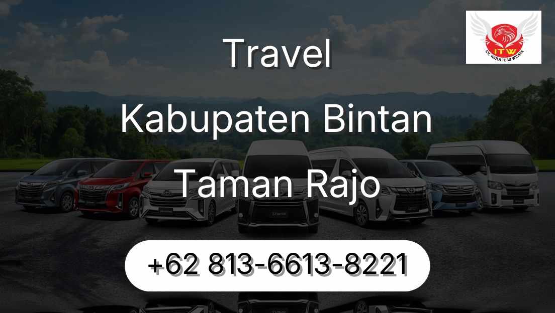 Travel Kabupaten Bintan Taman Rajo