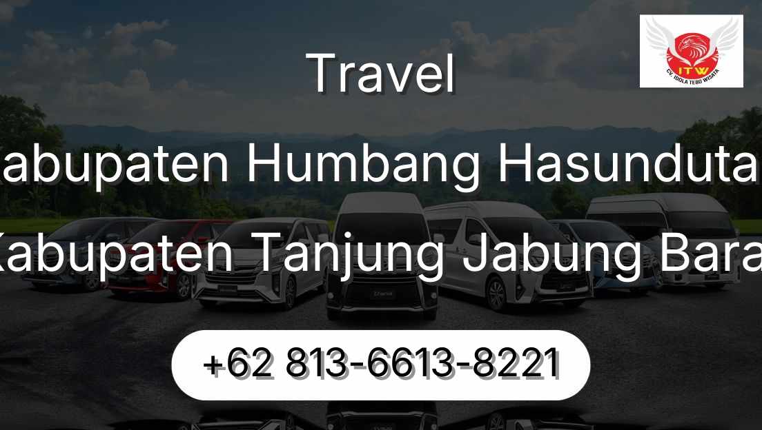 Travel Kabupaten Humbang Hasundutan Kabupaten Tanjung Jabung Barat