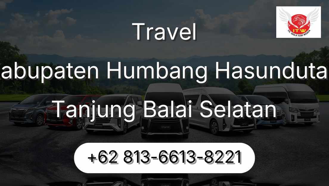 Travel Kabupaten Humbang Hasundutan Tanjung Balai Selatan