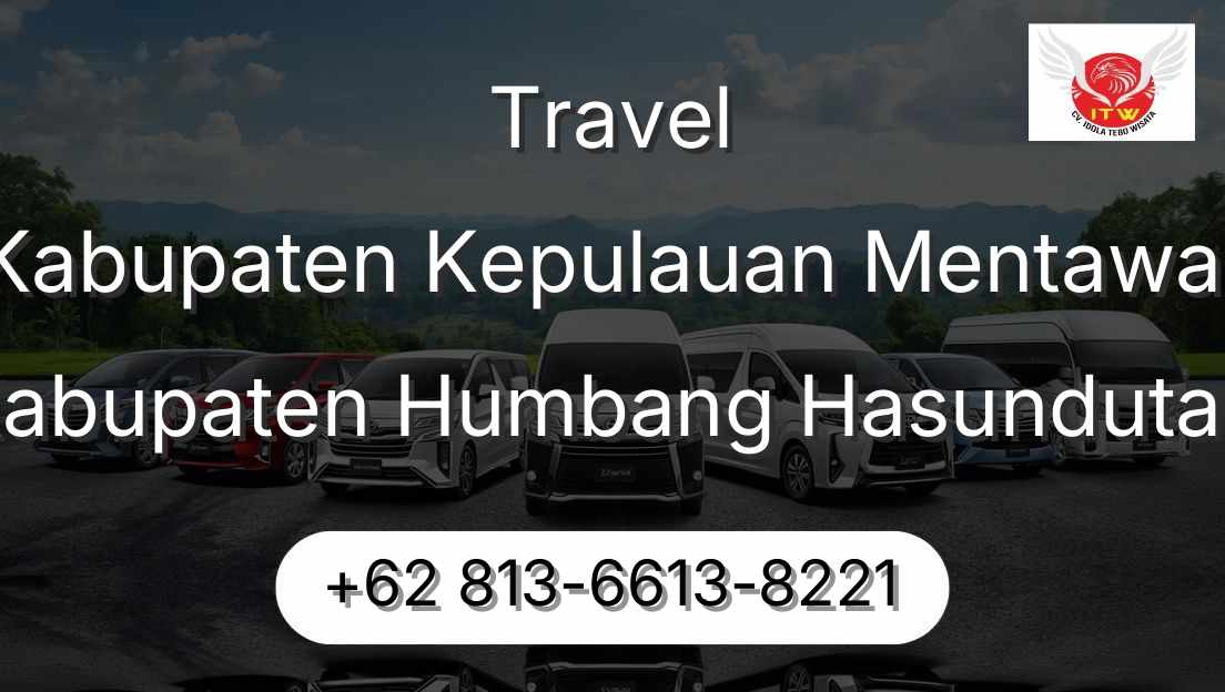 Travel Kabupaten Kepulauan Mentawai Kabupaten Humbang Hasundutan