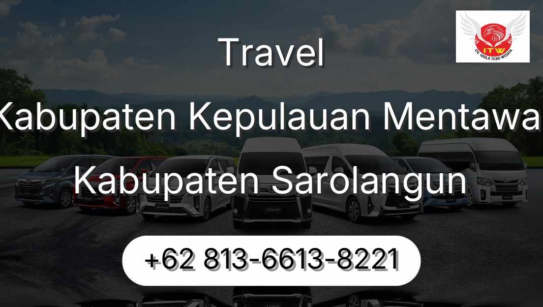 Travel Kabupaten Kepulauan Mentawai Kabupaten Sarolangun