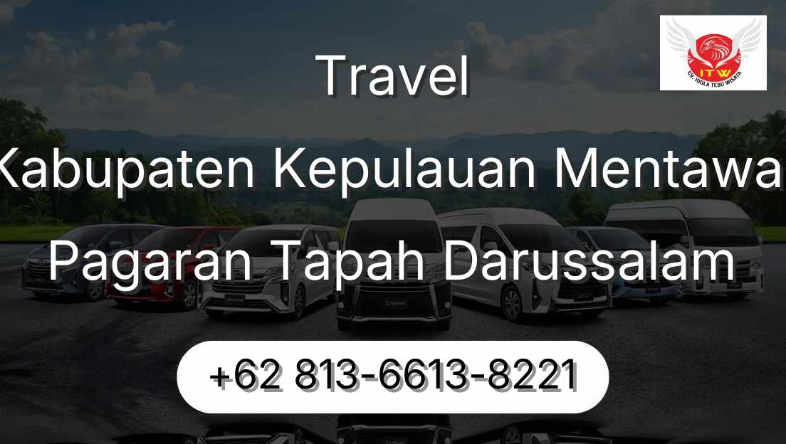 Travel Kabupaten Kepulauan Mentawai Pagaran Tapah Darussalam
