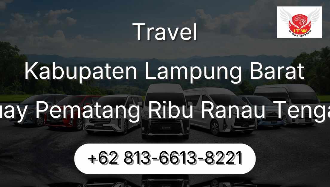 Travel Kabupaten Lampung Barat Buay Pematang Ribu Ranau Tengah