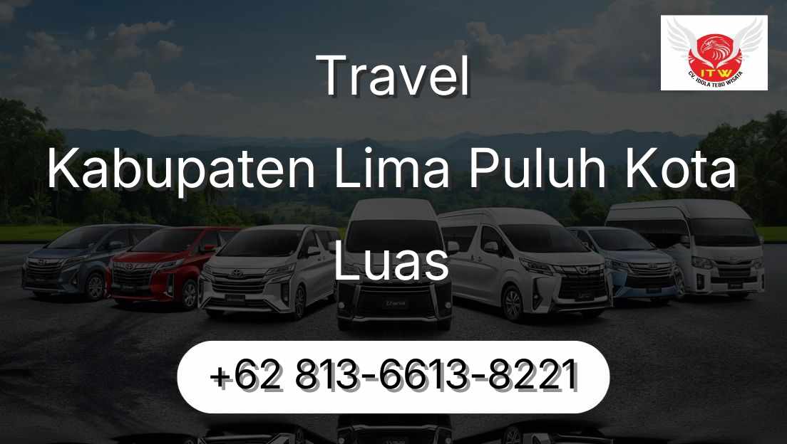 Travel Kabupaten Lima Puluh Kota Luas