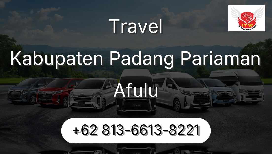 Travel Kabupaten Padang Pariaman Afulu