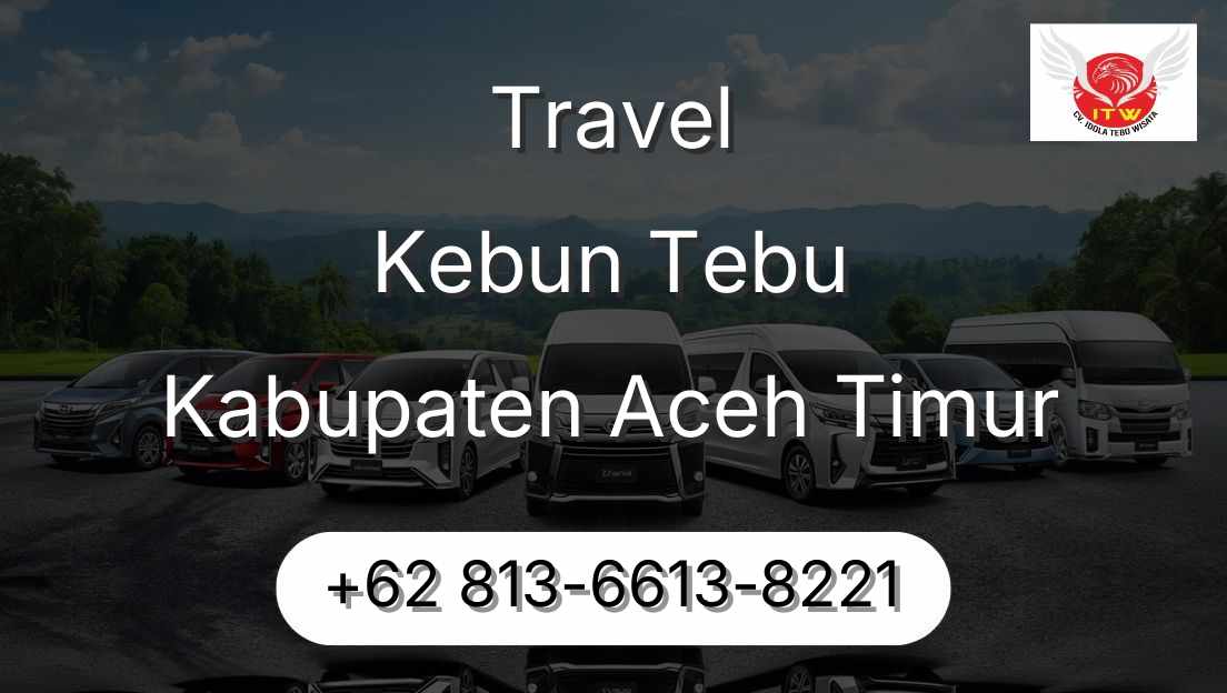 Travel Kebun Tebu Kabupaten Aceh Timur