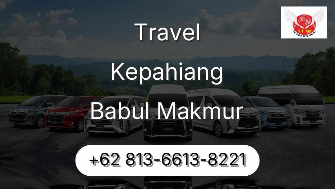 Travel Kepahiang Babul Makmur